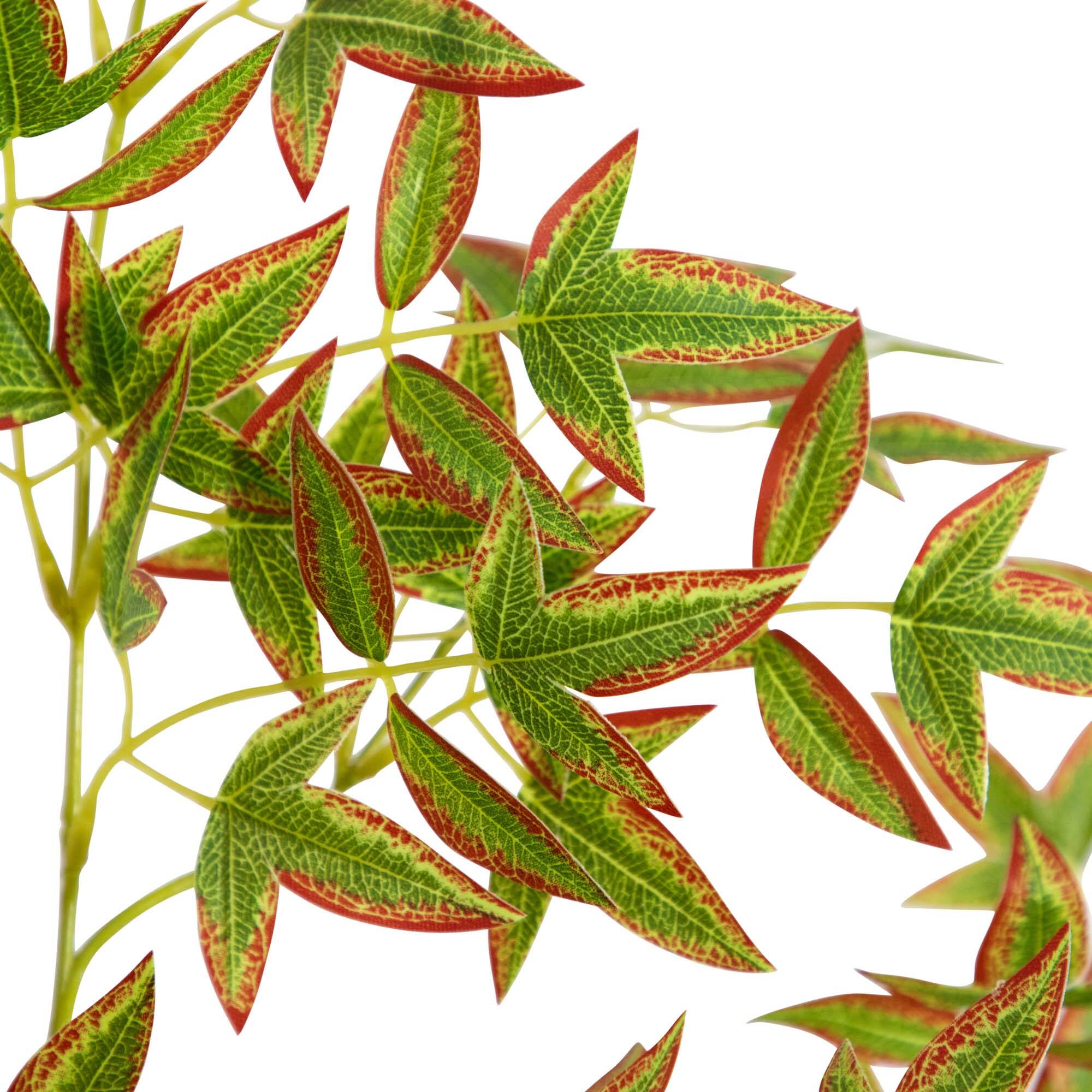 6ft. Green Autumn Nandina Artificial Potted Tree